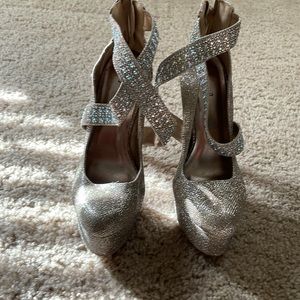 Sparkly heels